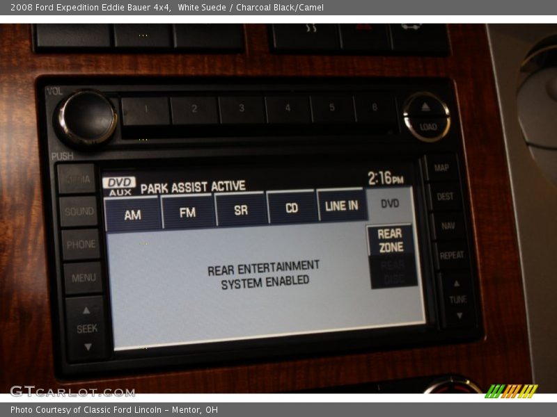 White Suede / Charcoal Black/Camel 2008 Ford Expedition Eddie Bauer 4x4