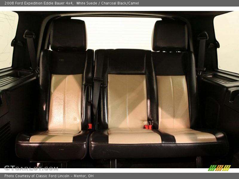 White Suede / Charcoal Black/Camel 2008 Ford Expedition Eddie Bauer 4x4