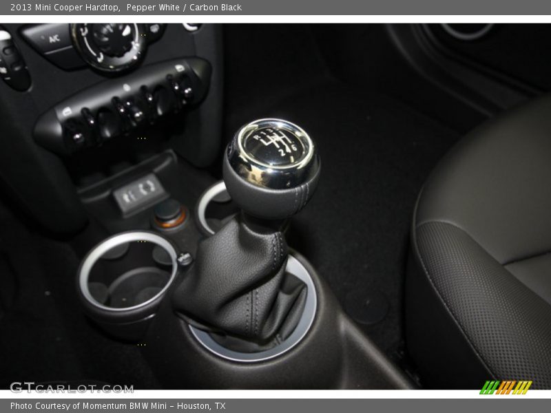 Pepper White / Carbon Black 2013 Mini Cooper Hardtop