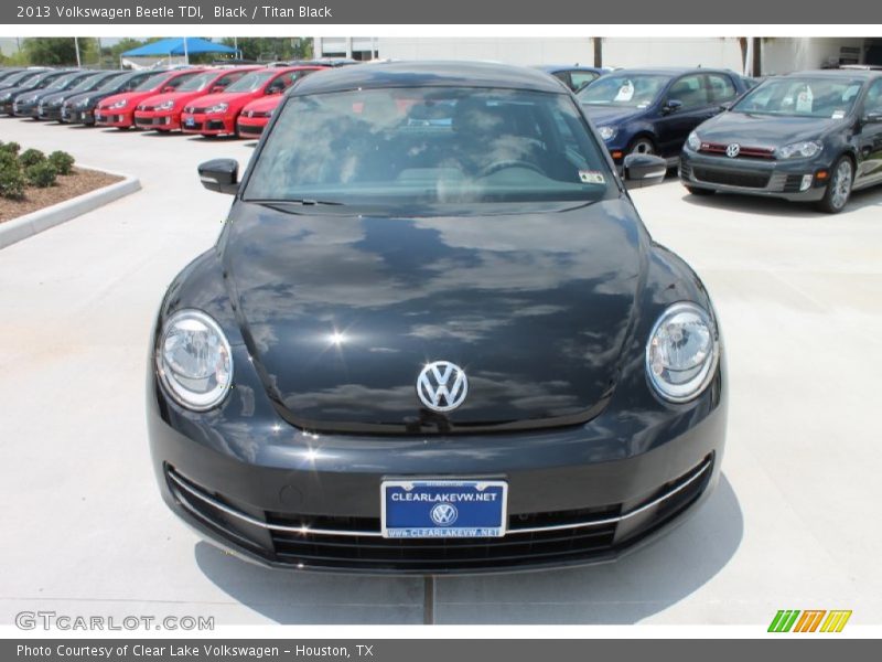 Black / Titan Black 2013 Volkswagen Beetle TDI