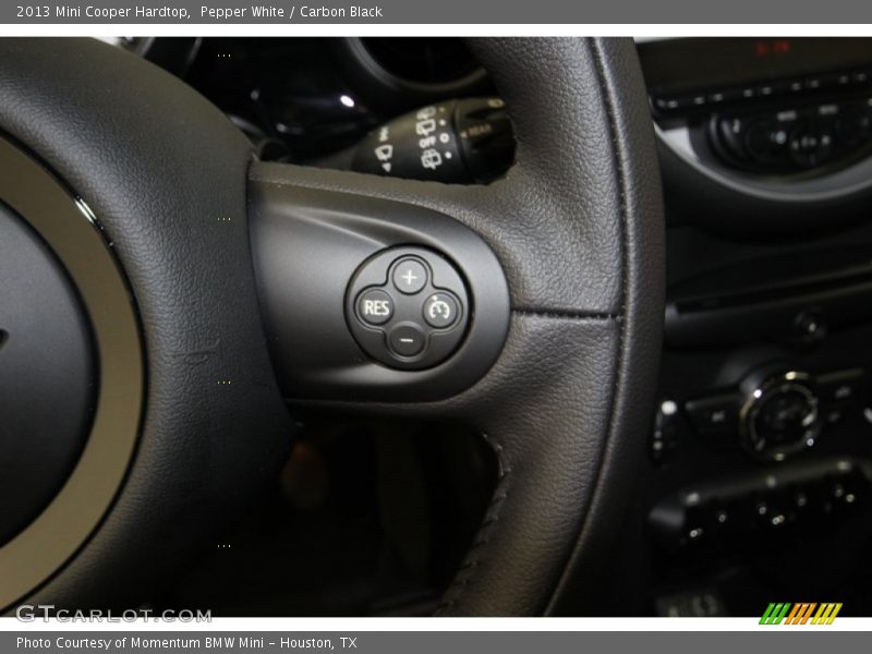 Pepper White / Carbon Black 2013 Mini Cooper Hardtop