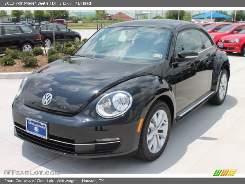 Black / Titan Black 2013 Volkswagen Beetle TDI