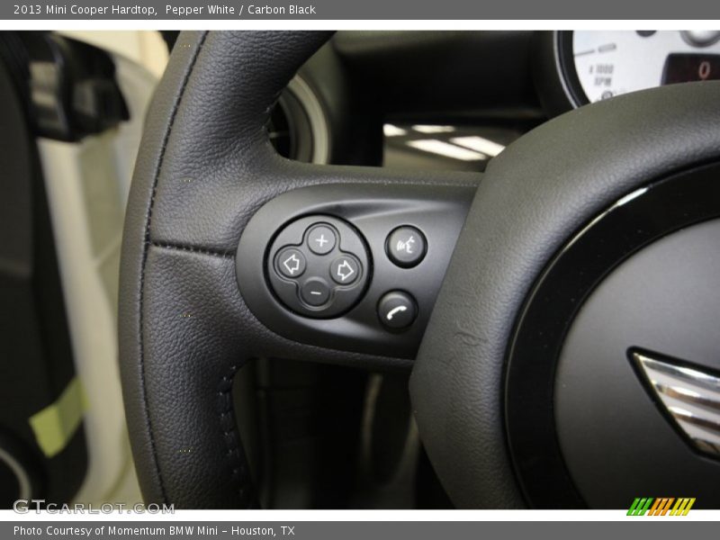 Pepper White / Carbon Black 2013 Mini Cooper Hardtop