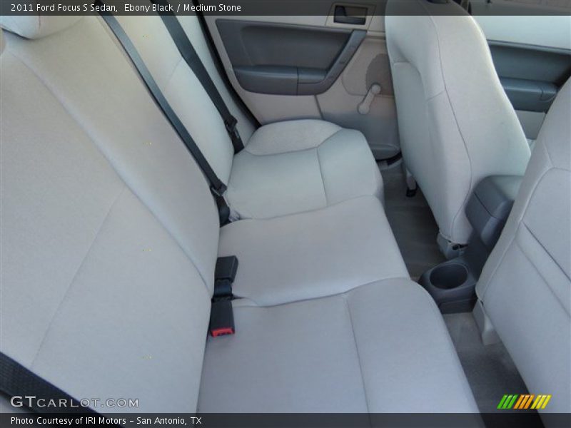 Ebony Black / Medium Stone 2011 Ford Focus S Sedan