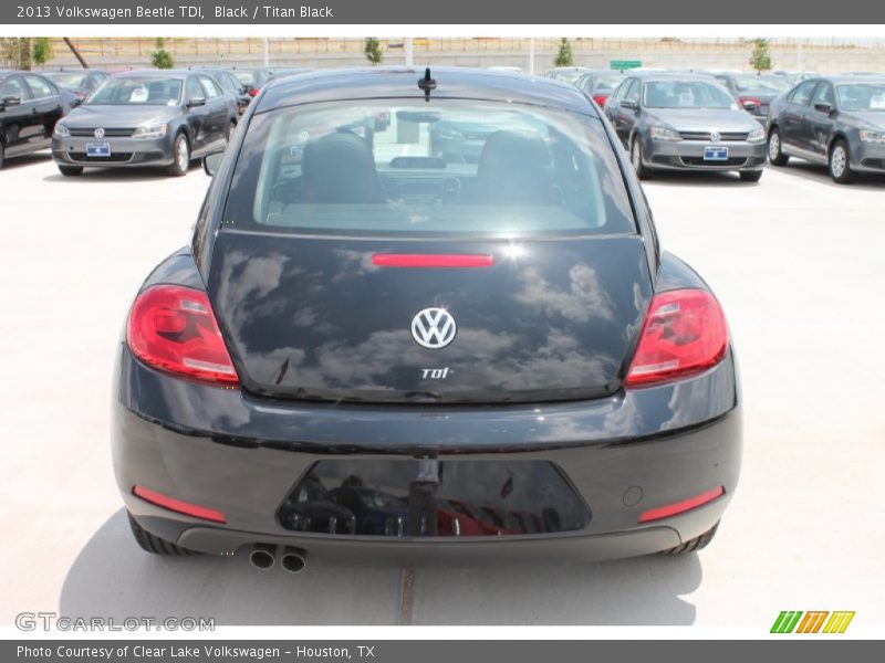 Black / Titan Black 2013 Volkswagen Beetle TDI