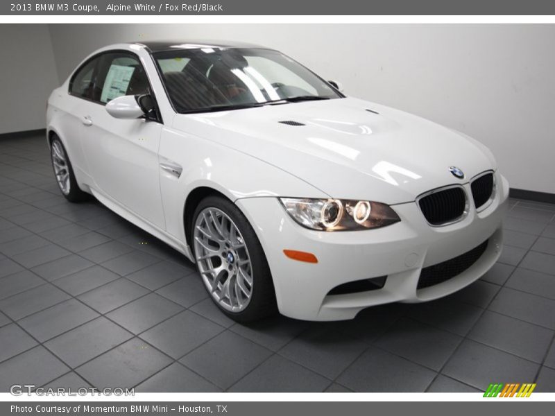 Front 3/4 View of 2013 M3 Coupe