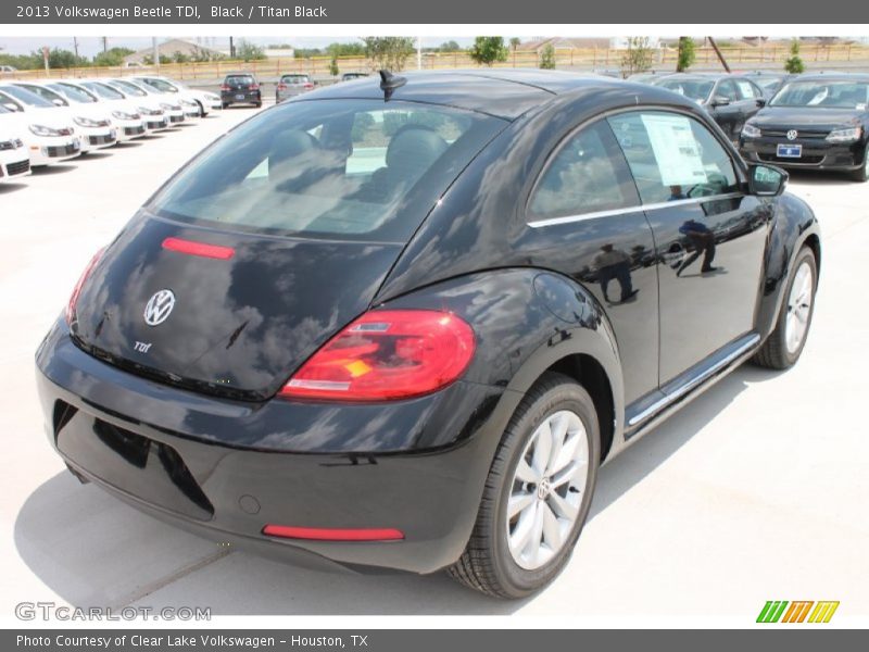 Black / Titan Black 2013 Volkswagen Beetle TDI
