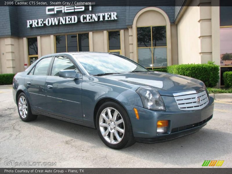 Stealth Gray / Cashmere 2006 Cadillac CTS Sedan