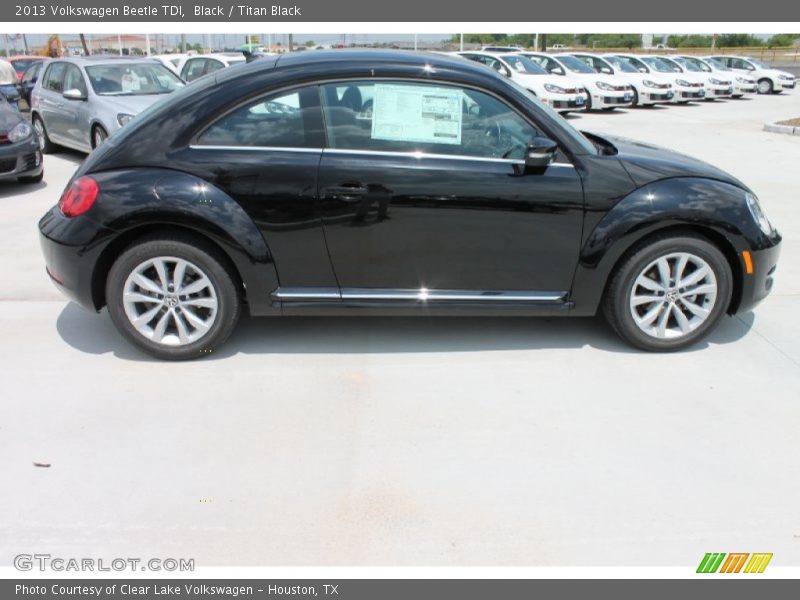 Black / Titan Black 2013 Volkswagen Beetle TDI