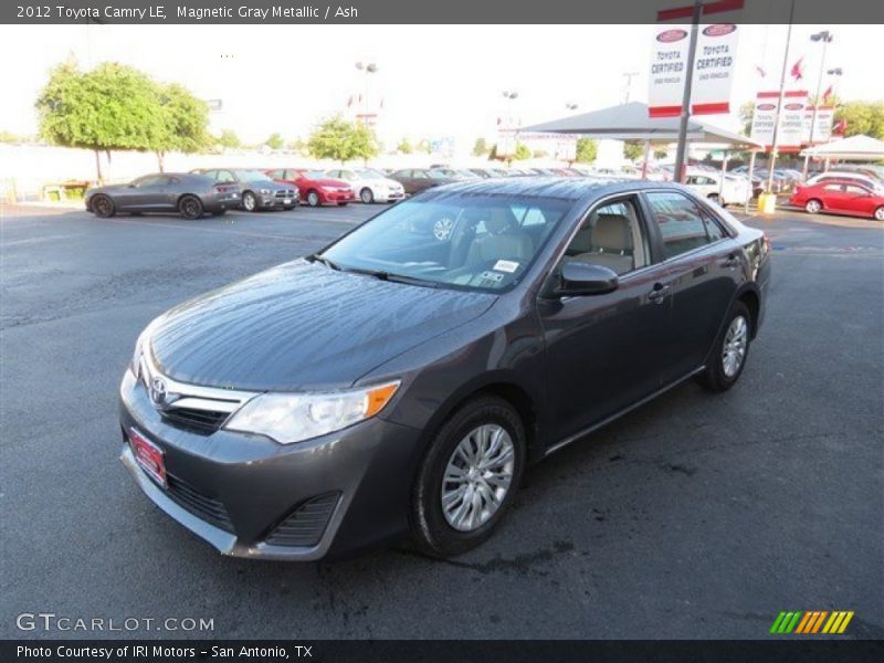 Magnetic Gray Metallic / Ash 2012 Toyota Camry LE