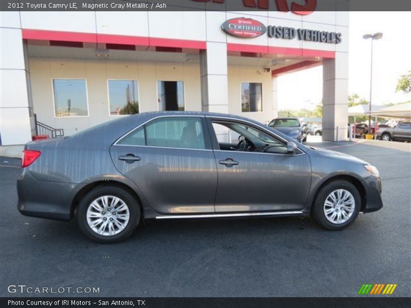 Magnetic Gray Metallic / Ash 2012 Toyota Camry LE