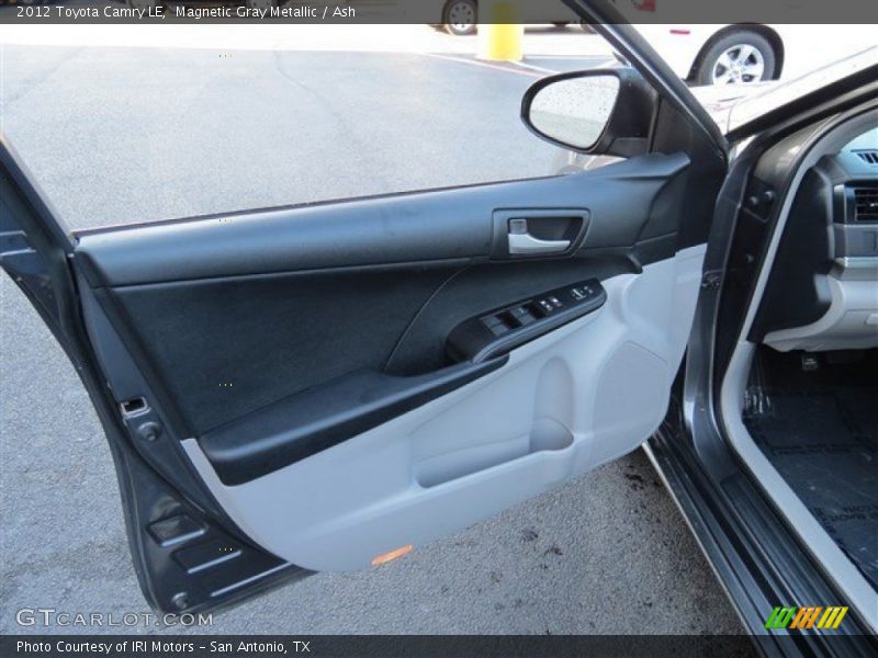 Magnetic Gray Metallic / Ash 2012 Toyota Camry LE