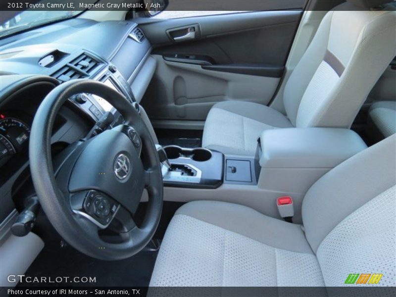 Magnetic Gray Metallic / Ash 2012 Toyota Camry LE