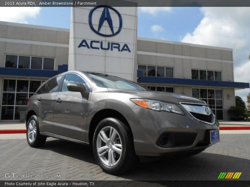 Amber Brownstone / Parchment 2013 Acura RDX