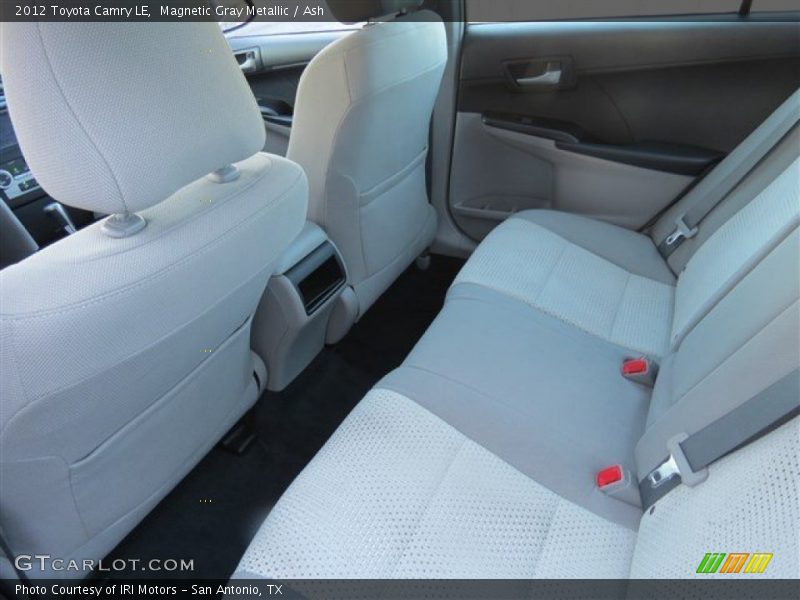 Magnetic Gray Metallic / Ash 2012 Toyota Camry LE