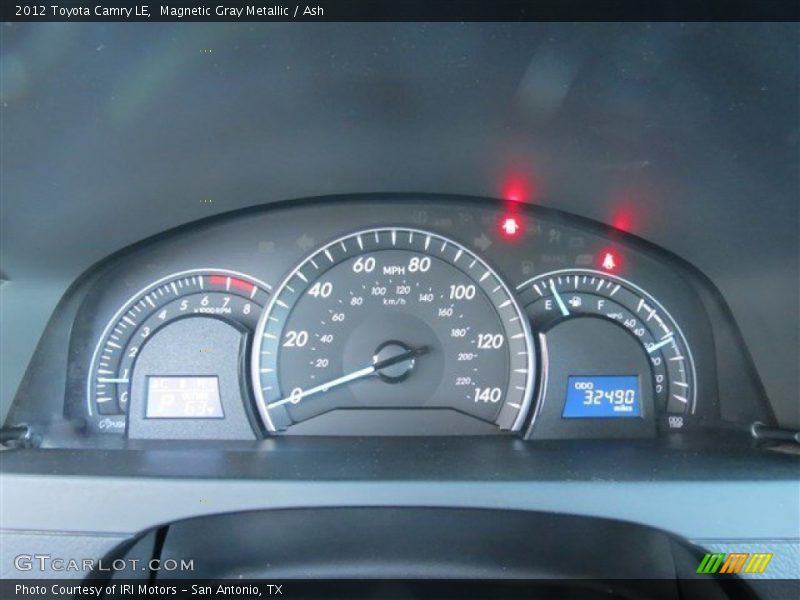 Magnetic Gray Metallic / Ash 2012 Toyota Camry LE