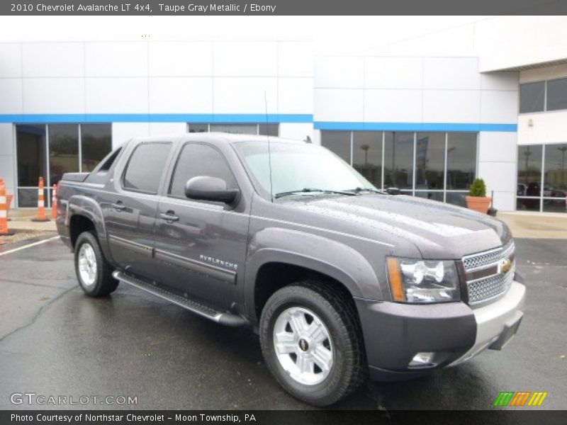 Taupe Gray Metallic / Ebony 2010 Chevrolet Avalanche LT 4x4