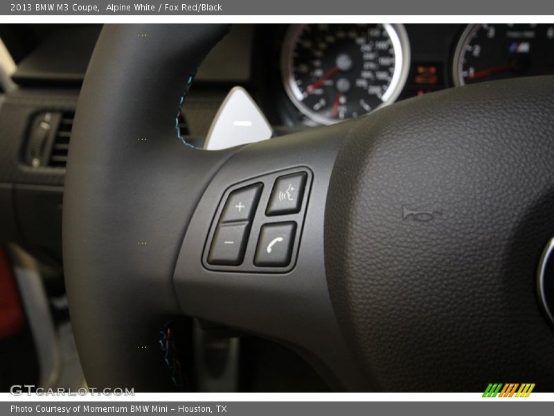 Controls of 2013 M3 Coupe