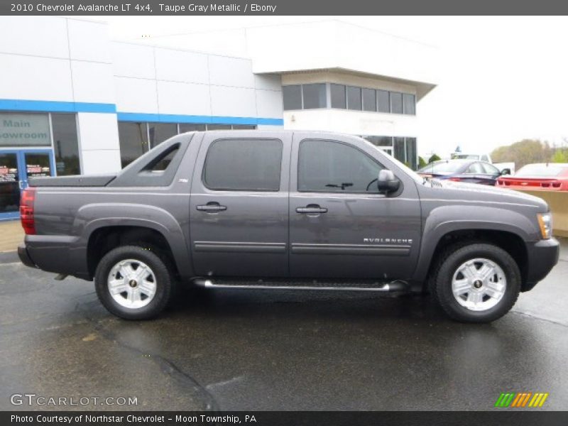 Taupe Gray Metallic / Ebony 2010 Chevrolet Avalanche LT 4x4