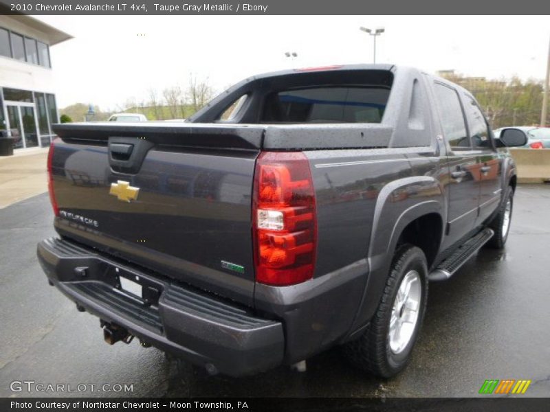 Taupe Gray Metallic / Ebony 2010 Chevrolet Avalanche LT 4x4