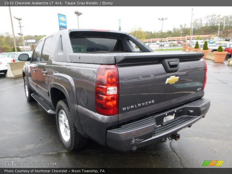 Taupe Gray Metallic / Ebony 2010 Chevrolet Avalanche LT 4x4