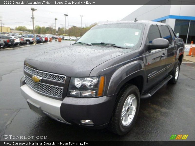 Taupe Gray Metallic / Ebony 2010 Chevrolet Avalanche LT 4x4