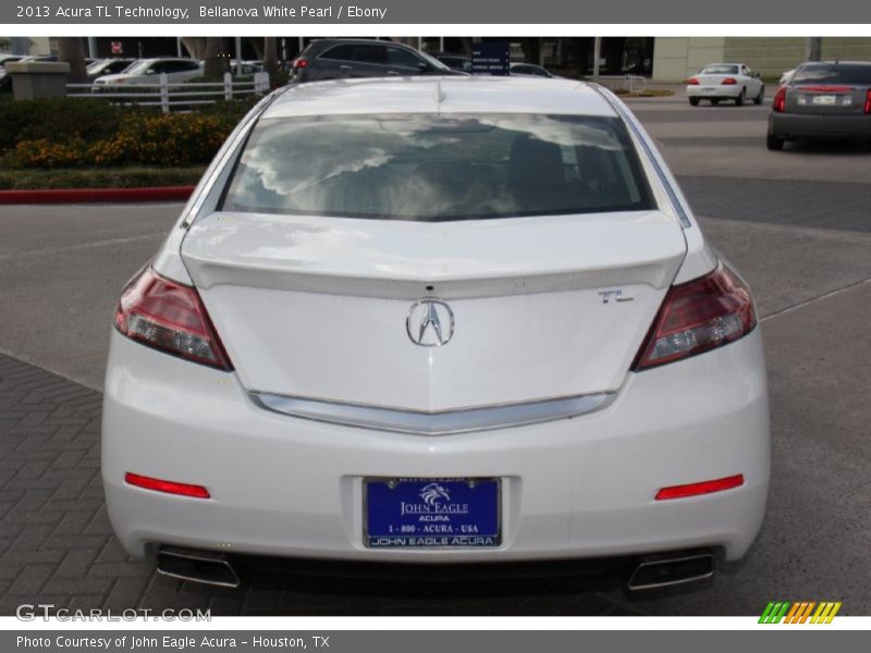 Bellanova White Pearl / Ebony 2013 Acura TL Technology