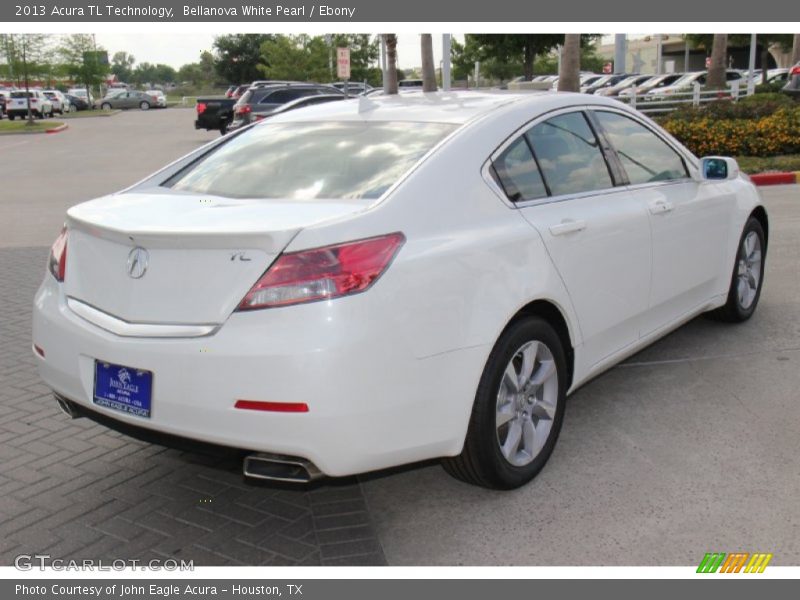 Bellanova White Pearl / Ebony 2013 Acura TL Technology