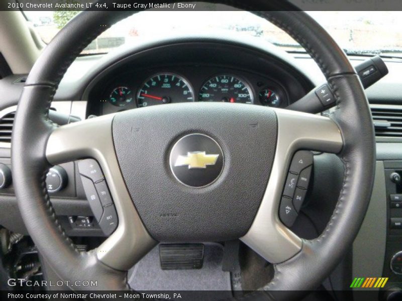 Taupe Gray Metallic / Ebony 2010 Chevrolet Avalanche LT 4x4