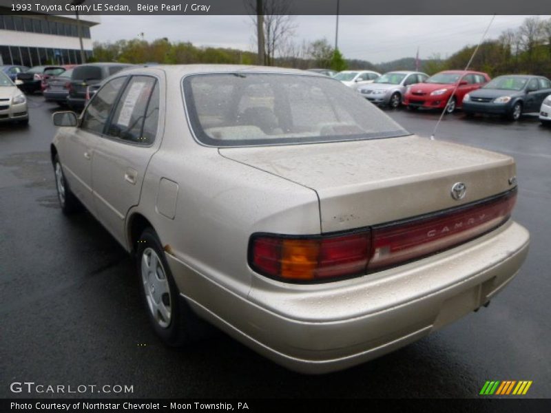 Beige Pearl / Gray 1993 Toyota Camry LE Sedan