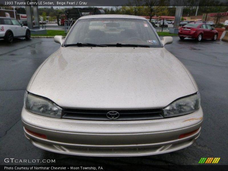 Beige Pearl / Gray 1993 Toyota Camry LE Sedan