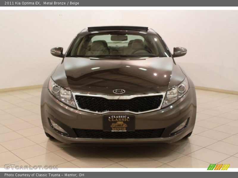 Metal Bronze / Beige 2011 Kia Optima EX