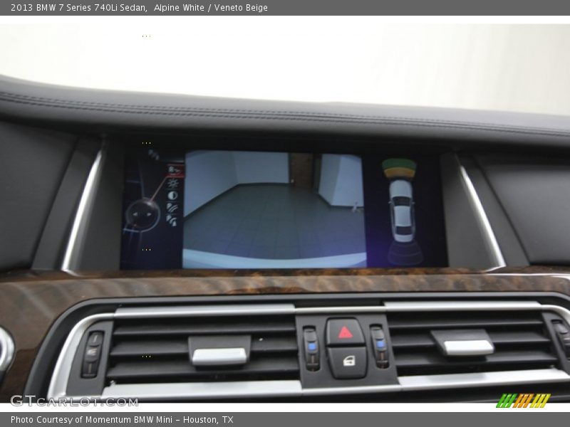 Alpine White / Veneto Beige 2013 BMW 7 Series 740Li Sedan