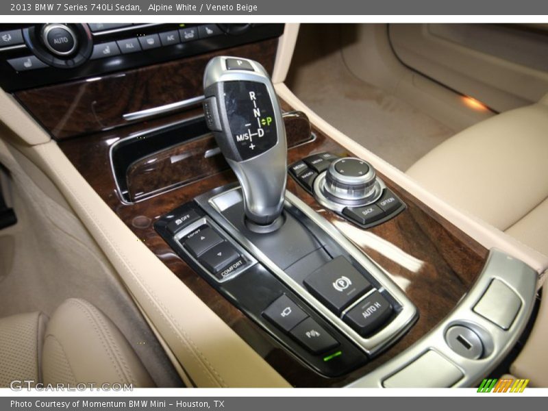 Alpine White / Veneto Beige 2013 BMW 7 Series 740Li Sedan