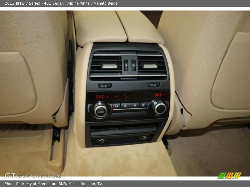 Alpine White / Veneto Beige 2013 BMW 7 Series 740Li Sedan
