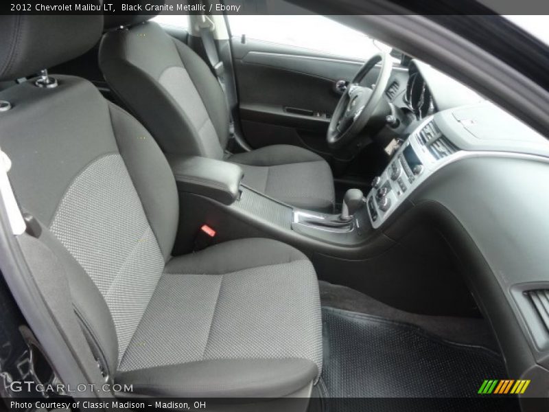 Black Granite Metallic / Ebony 2012 Chevrolet Malibu LT