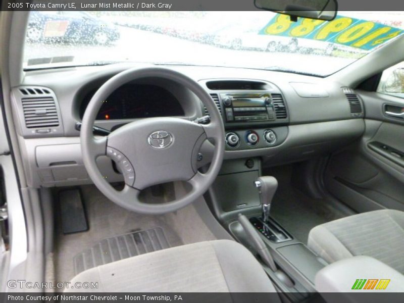 Lunar Mist Metallic / Dark Gray 2005 Toyota Camry LE