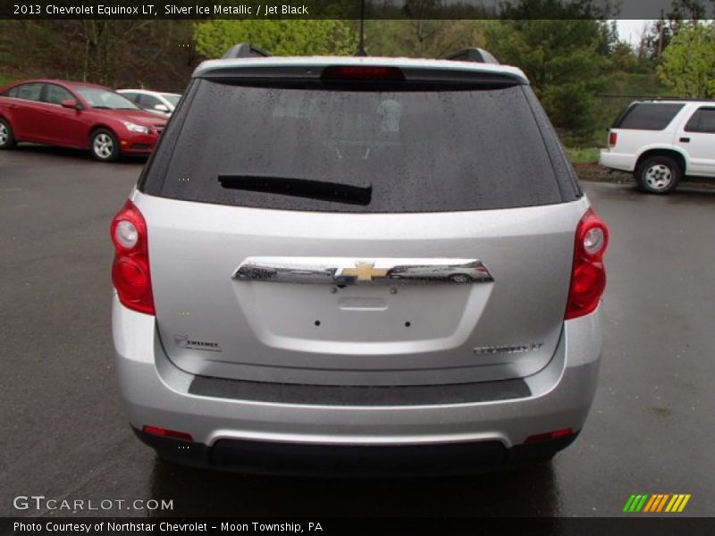 Silver Ice Metallic / Jet Black 2013 Chevrolet Equinox LT