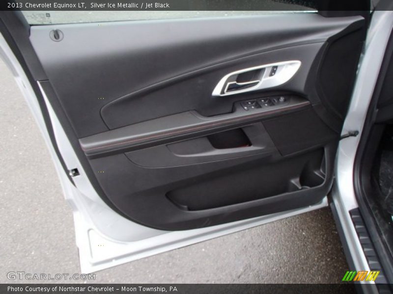 Silver Ice Metallic / Jet Black 2013 Chevrolet Equinox LT