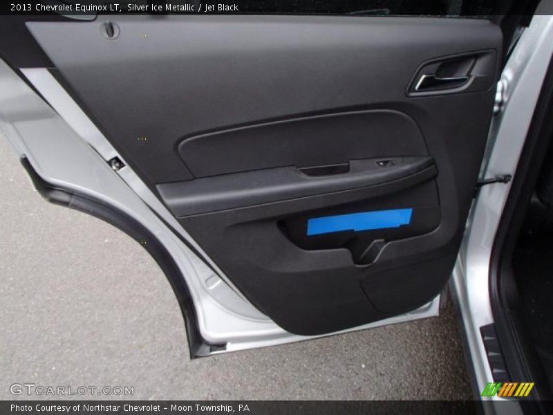 Silver Ice Metallic / Jet Black 2013 Chevrolet Equinox LT