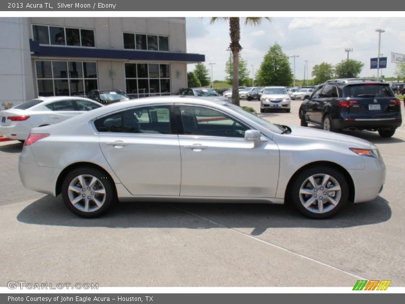 Silver Moon / Ebony 2013 Acura TL
