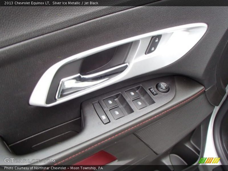 Silver Ice Metallic / Jet Black 2013 Chevrolet Equinox LT