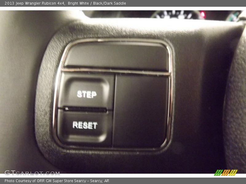 Bright White / Black/Dark Saddle 2013 Jeep Wrangler Rubicon 4x4