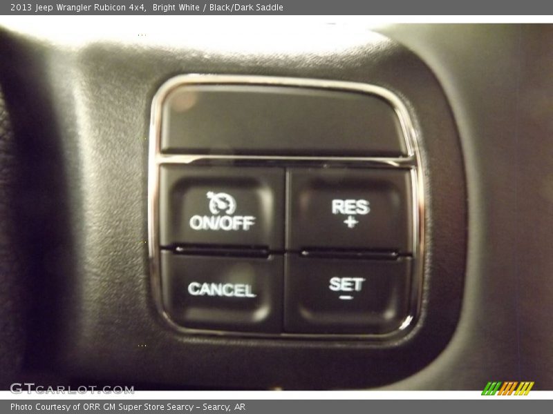 Bright White / Black/Dark Saddle 2013 Jeep Wrangler Rubicon 4x4