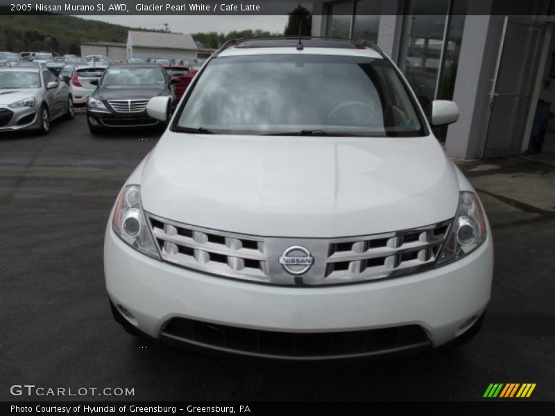 Glacier Pearl White / Cafe Latte 2005 Nissan Murano SL AWD