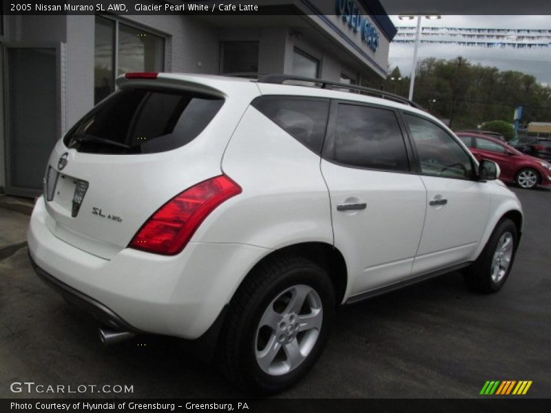 Glacier Pearl White / Cafe Latte 2005 Nissan Murano SL AWD