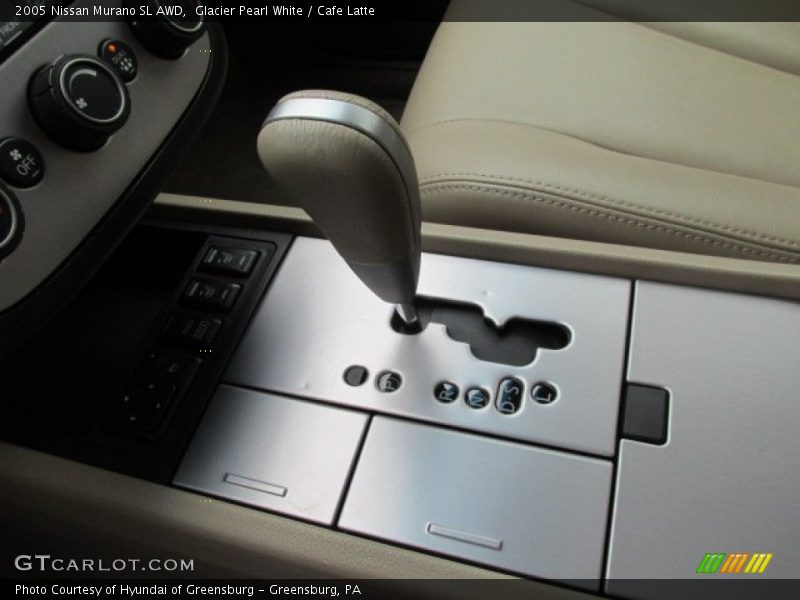 Glacier Pearl White / Cafe Latte 2005 Nissan Murano SL AWD