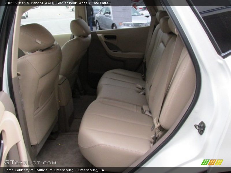 Glacier Pearl White / Cafe Latte 2005 Nissan Murano SL AWD