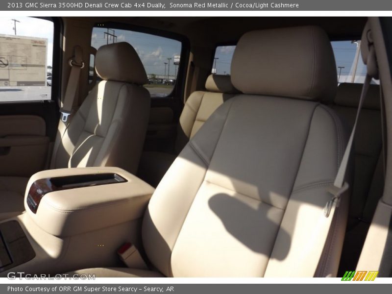 Sonoma Red Metallic / Cocoa/Light Cashmere 2013 GMC Sierra 3500HD Denali Crew Cab 4x4 Dually