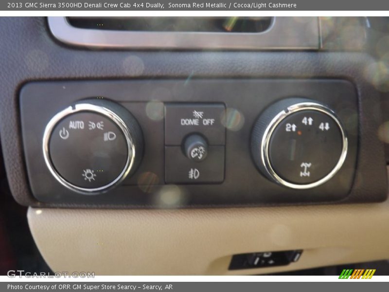 Sonoma Red Metallic / Cocoa/Light Cashmere 2013 GMC Sierra 3500HD Denali Crew Cab 4x4 Dually